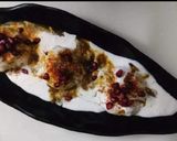 A picture of step 7 of Dahi vada in Appe pan.