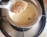 A picture of step 4 of Jaggery Chai.
