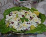 A picture of step 3 of Russian Salad.