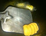 A picture of step 5 of Goan Kulkuls.