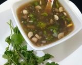 A picture of step 10 of Manchow Soup.