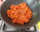 A picture of step 5 of Gajar ka halwa.