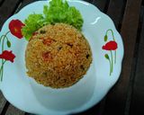 Foto langkah ke 5 dari resep Nasi goreng saus udang.