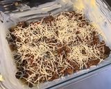 Une image de l'étape 4 de Lasagnes au bœuf mijoté et trois fromages.