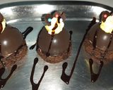 A picture of step 6 of Nutella Cake Dome.