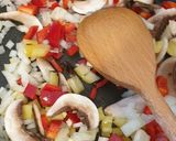 Pas rețetă Bologhneze cu spaghete și ciuperci 1 fotografie