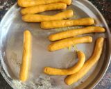 A picture of step 2 of Gatte ki sabji.