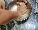 A picture of step 2 of NAMKEEN MODAK...