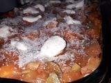 Relleno de canelones con ricota y pollo