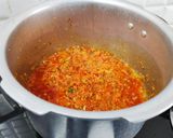 A picture of step 2 of Spinach Dal.