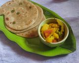 A picture of step 6 of Mirchi Ring Paratha.