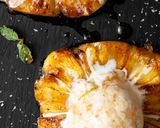 Hình bước làm 4 của món Dứa Rum Nướng -  Rum-soaked Grilled Pineapple