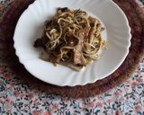 Foto del paso 7 de la receta Revuelto de setas, champiñón y gulas