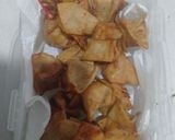Foto langkah ke 4 dari resep Pangsit goreng isi Udang.