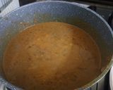 A picture of step 7 of Daal Bukhara.