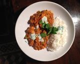 A picture of step 7 of Chicken Tikka Massala.