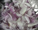 A picture of step 1 of Cabbage pakoda.