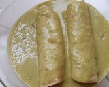 Foto del paso 8 de la receta: Enchiladas verdes cremosas