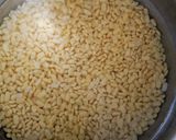 A picture of step 1 of Split Mung Bean Salad | Kosambari.