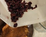 A picture of step 4 of Apple crumble.