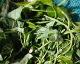 Foto langkah ke 2 dari resep Tumis Kangkung Tempe.