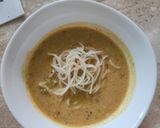 A picture of step 4 of KHOW SUEY (BURMESE NOODLES).