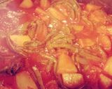 Foto del paso 13 de la receta: Hu3raz♡Chuletas en Chile Colorado con Nopalitos y Papas