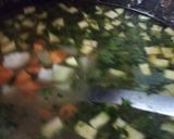 A picture of step 8 of Chicken Soup with Pasta and Vegetables.