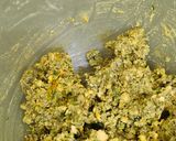 A picture of step 2 of Ponkh bhaji.