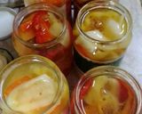 Olajos paprika tèlire recept fázis 3 fotója