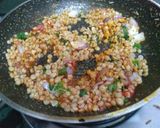 A picture of step 2 of Chana dal biryani.