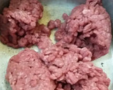 Foto langkah ke 1 dari resep Bola Daging Telur Puyuh Kuah Santan.