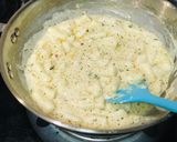 A picture of step 11 of Eggless: 'Italian Potato Gnocchi' or 'Gnocchi di Patate' (Pasta) in the 'Piedmontese' Style.