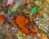 A picture of step 2 of Kaddu (pumpkin) sabzi.