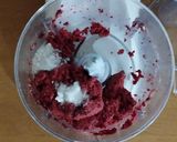Foto del passaggio 2 della ricetta Impasto veloce alla barbabietola 🌷