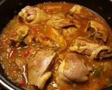 Foto del paso 15 de la receta Estofado de pollo con patatas y olivas amarillas