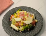 Foto langkah ke 4 dari resep Vegetable Pomegranate Salad (Salad Sayur Buah Delima).