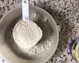 A picture of step 1 of Bajre ki roti.