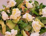 Foto del paso 6 de la receta: Ensalada de pollo y requesón con miel