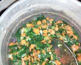 A picture of step 6 of Chicken stock Fried rice.