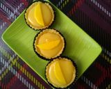 Foto langkah ke 8 dari resep Pie susu nutrisari jus mangga (teflon).