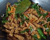 Foto langkah ke 5 dari resep Oseng Oseng Tempe, kacang panjang Wortel.