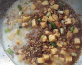 Foto langkah ke 8 dari resep #GA2 Mun Tahu Daging Sapi Cincang (Mapo Tahu Daging Cincang).