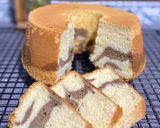 Foto langkah ke 7 dari resep Chiffon vanilla coklat.