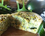 Une image de l'étape 1 de Flans de courgettes à la menthe.