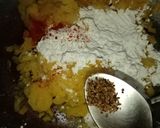 A picture of step 2 of Potato nuggets.