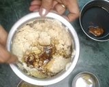 A picture of step 4 of Rava pua.