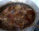 A picture of step 6 of Bhuna mutton.
