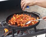 Foto del paso 12 de la receta: Discada de alitas de pollo