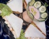 A picture of step 7 of Creamy chicken sandwich.